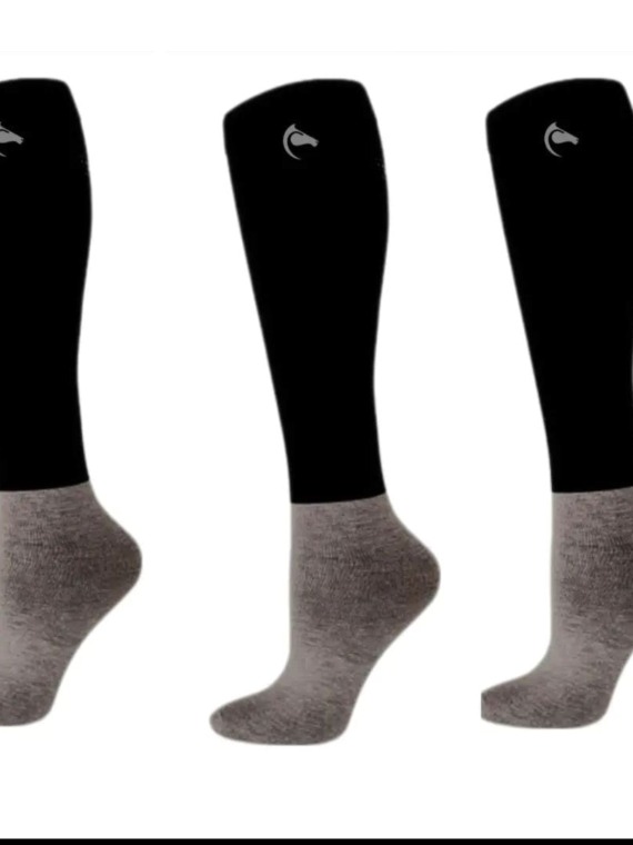 Kit com 3 meias pretas linha trainning Arion