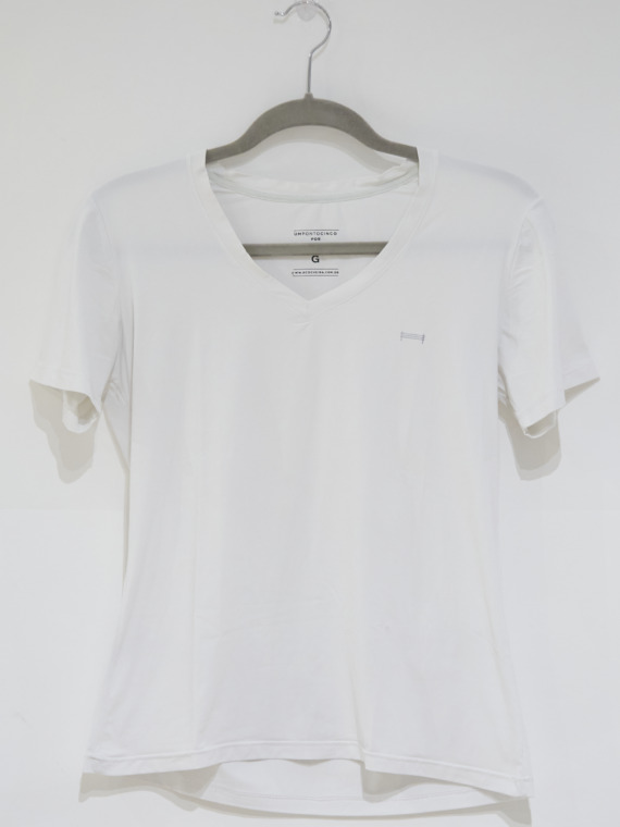 Camiseta de Treino Branca- A Cocheira- G