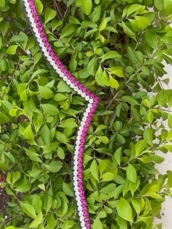 Testeira em V - Pink