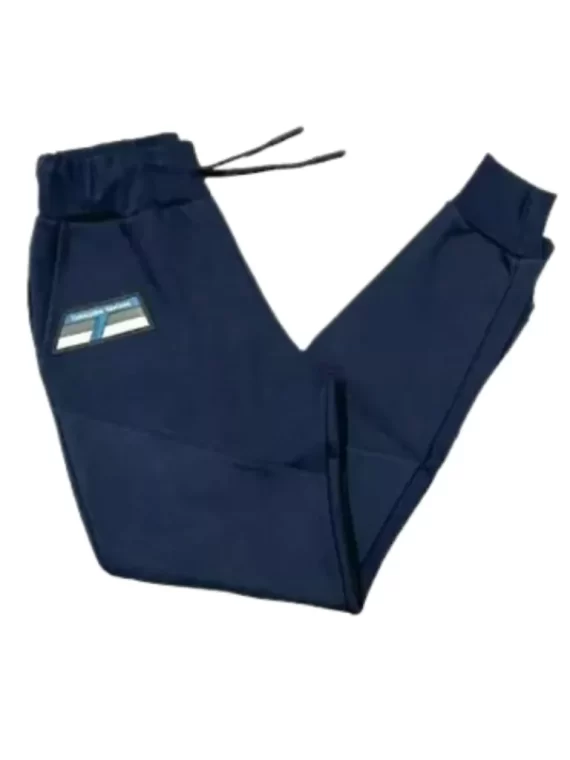 CT Tricolour Emblem Cotton Pique Sweatpants