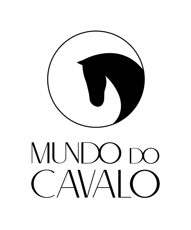 Logo do Marketplace Mundo do Cavalo totalmente em preto