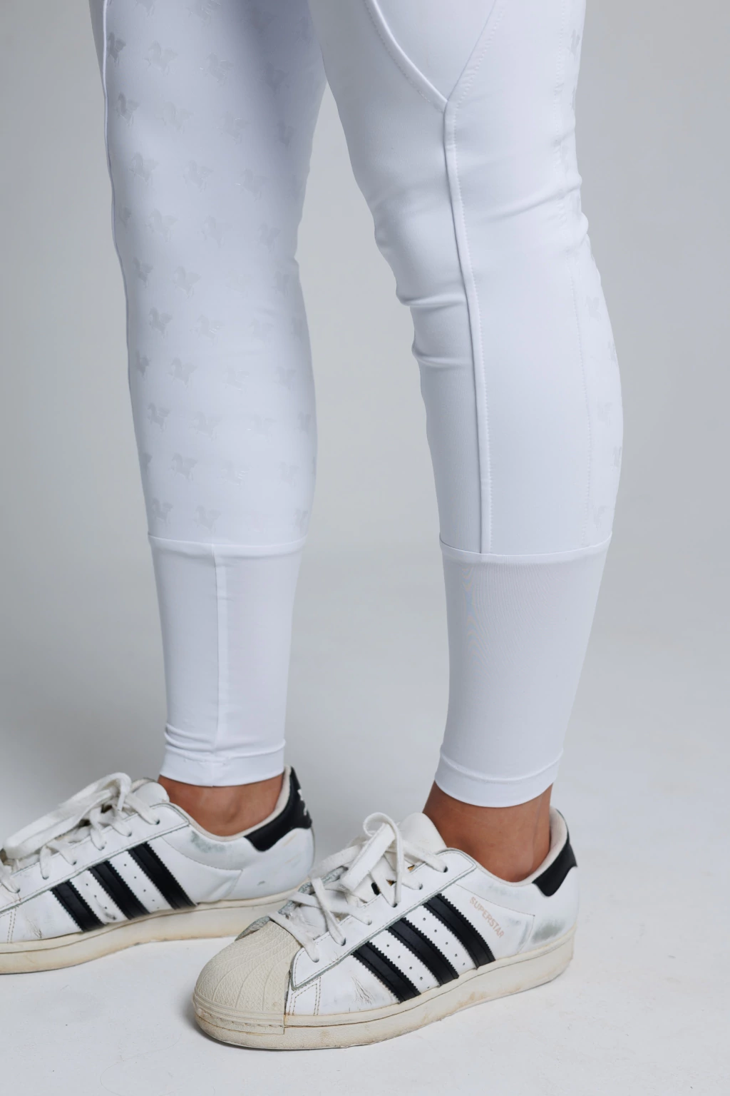 Culote Legging Prova Hipismo Pro Duplo Forro - Branco - Imagem 7