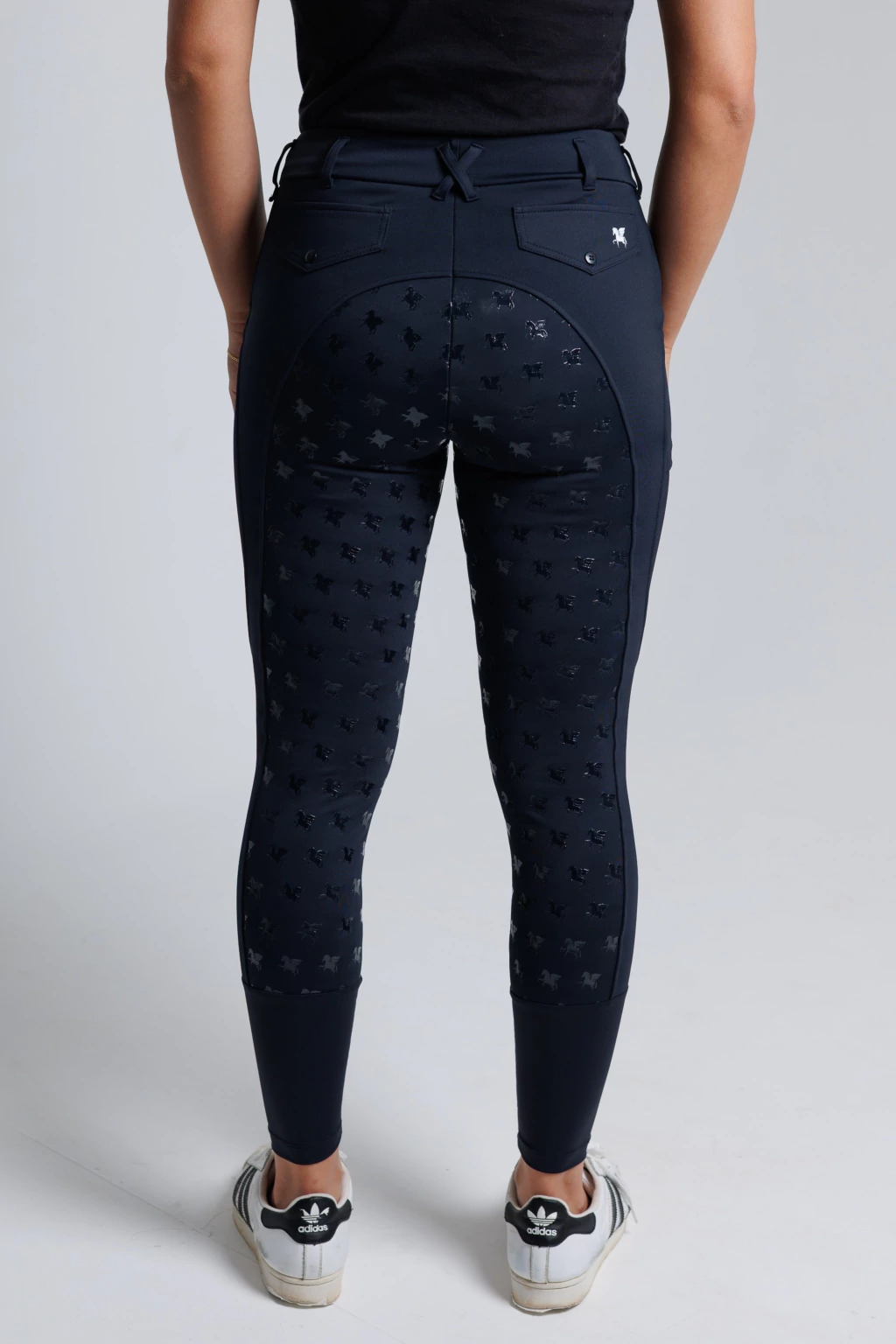 Culote Legging Treino Hipismo Pro Duplo Forro - Preto - Imagem 2
