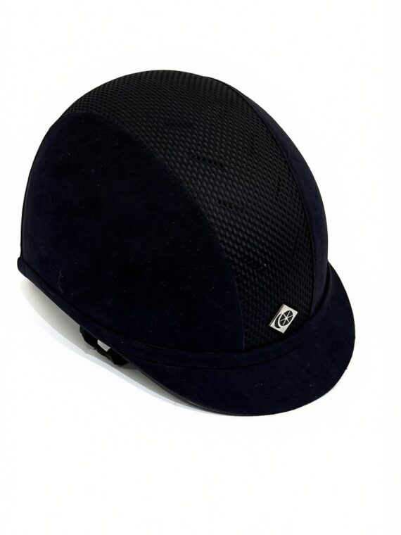 Capacete Charles Owen Modelo Ayr8 - Unissex - Azul Marinho