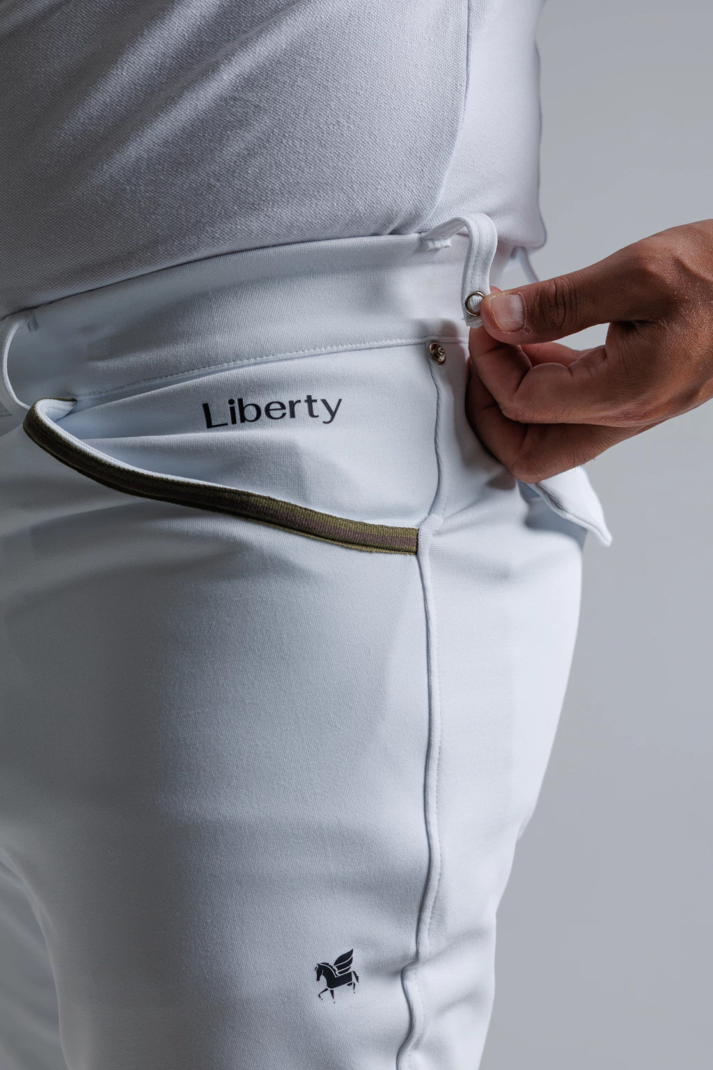 Culote Prova Hipismo Classic Cavalier - Branco - Imagem 5
