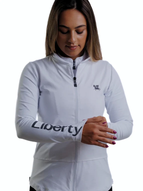 Casaco UV Hipismo Pegasus - Branco