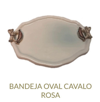 Bandeja Oval Cavalo- Diversas Cores