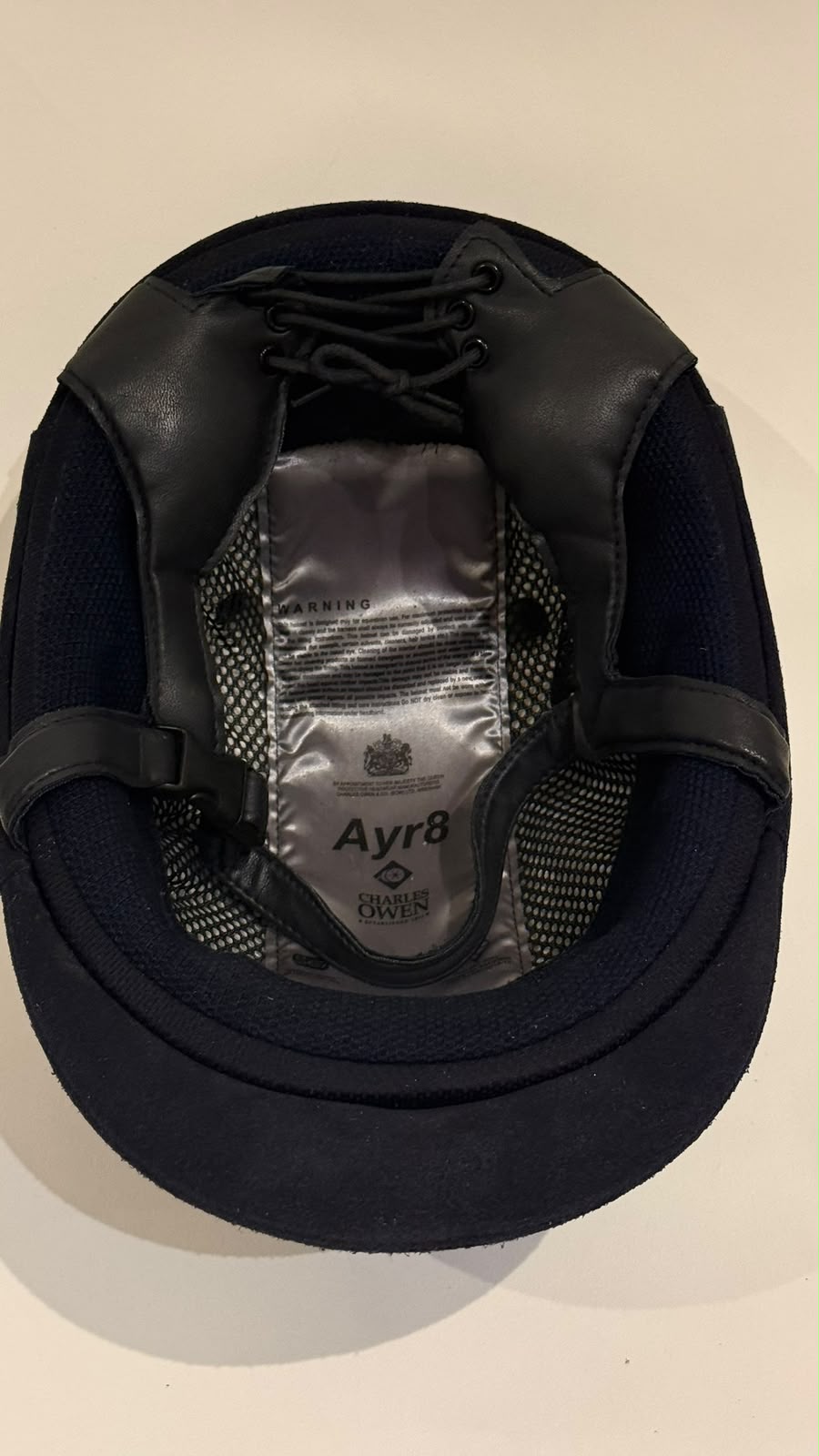 Capacete Charles Owen Modelo Ayr8 - Unissex - Azul Marinho - Imagem 4