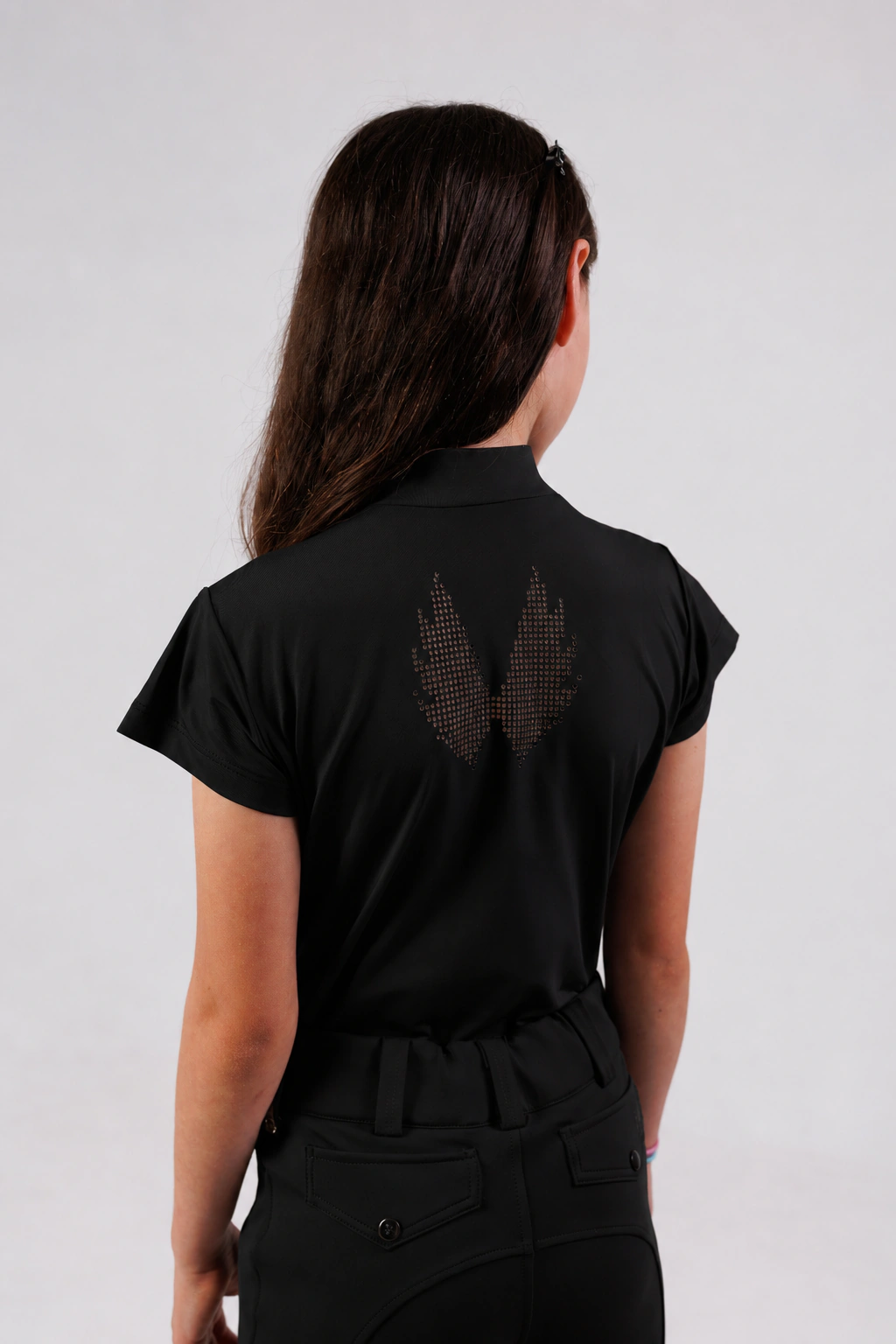 Blusa Treino Infantil Hipismo Fly - Imagem 4