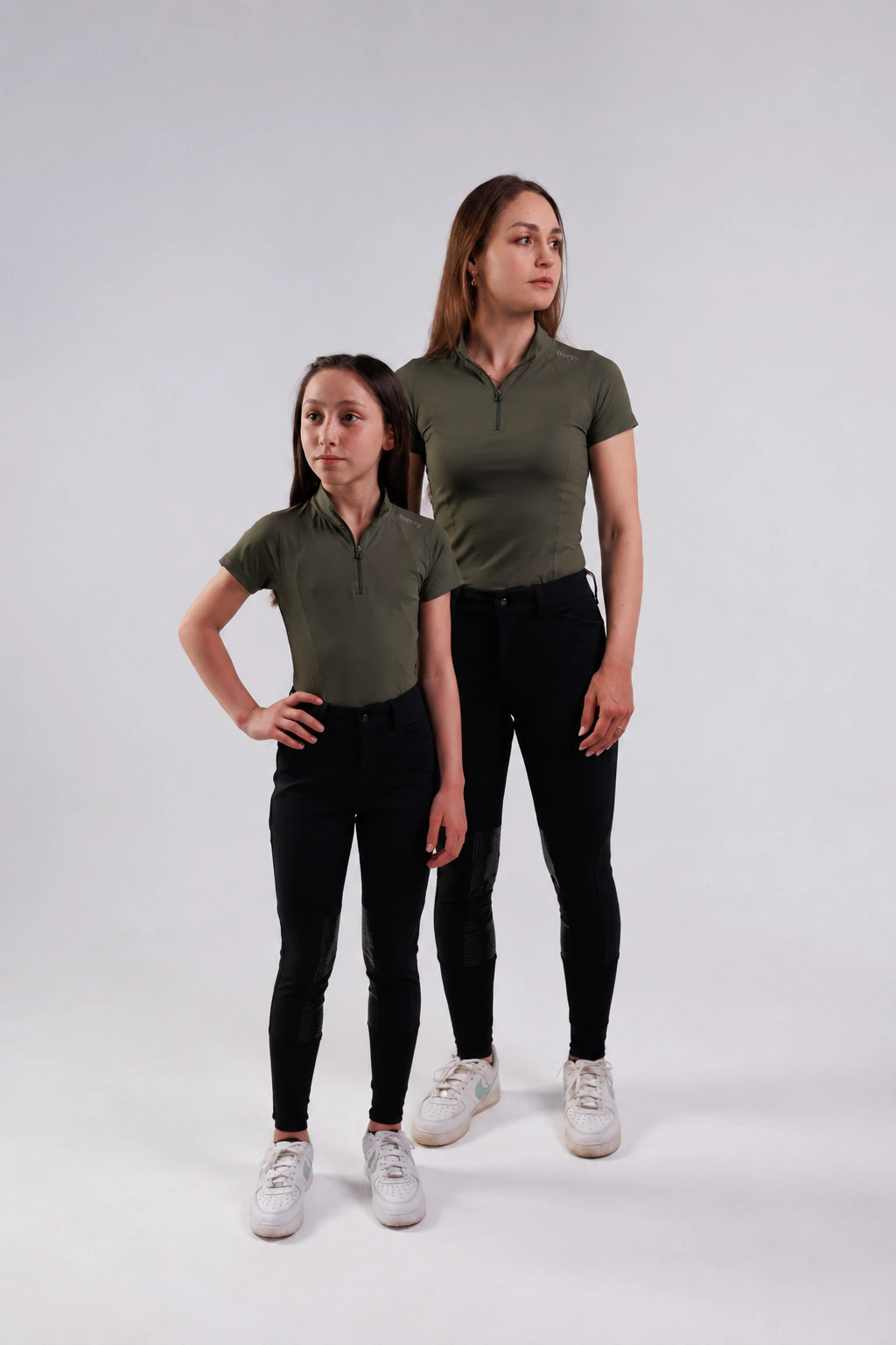 Blusa Treino Hipismo Fly - Verde Militar - Imagem 4