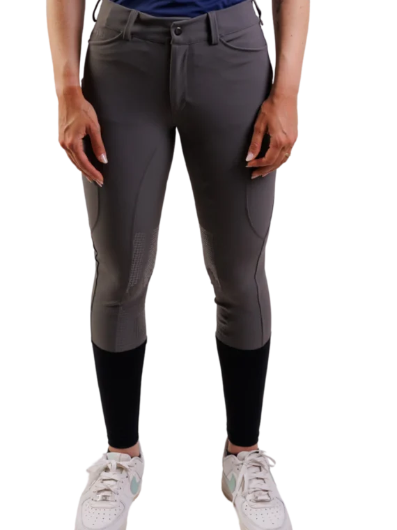 Culote Treino Hipismo Classic Lady - Grafite