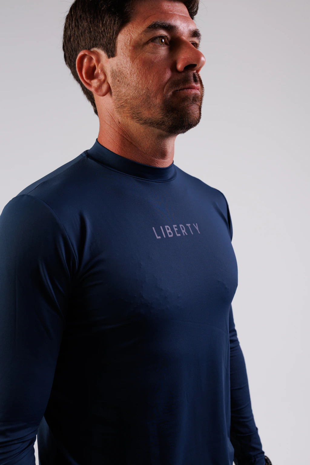 Camiseta Masculina Wings Treino Hipismo UV Manga Longa - Marinho - Imagem 2