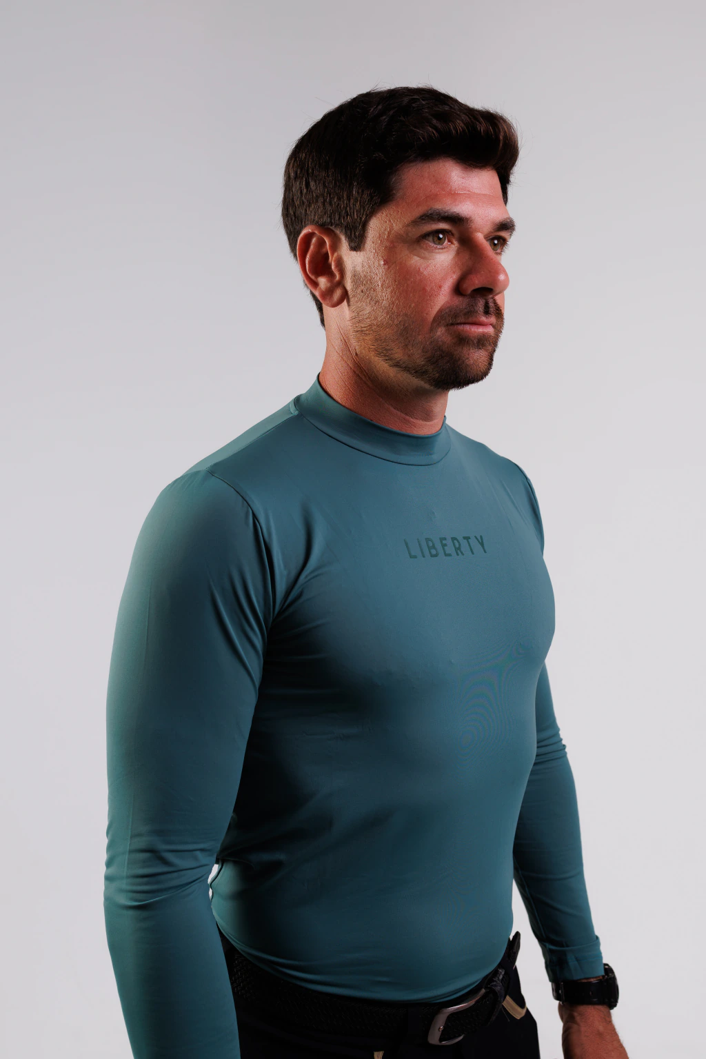 Camiseta Masculina Wings Treino Hipismo UV Manga Longa - Verde - Imagem 2