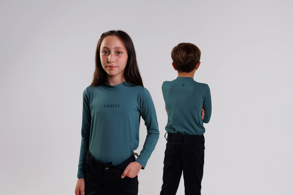 Camiseta Infantil Treino Hipismo UV Manga Longa - Imagem 12