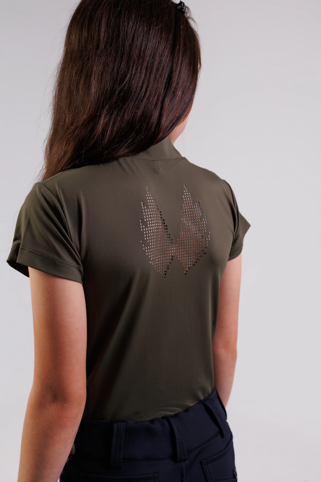 Blusa Treino Infantil Hipismo Fly - Imagem 9