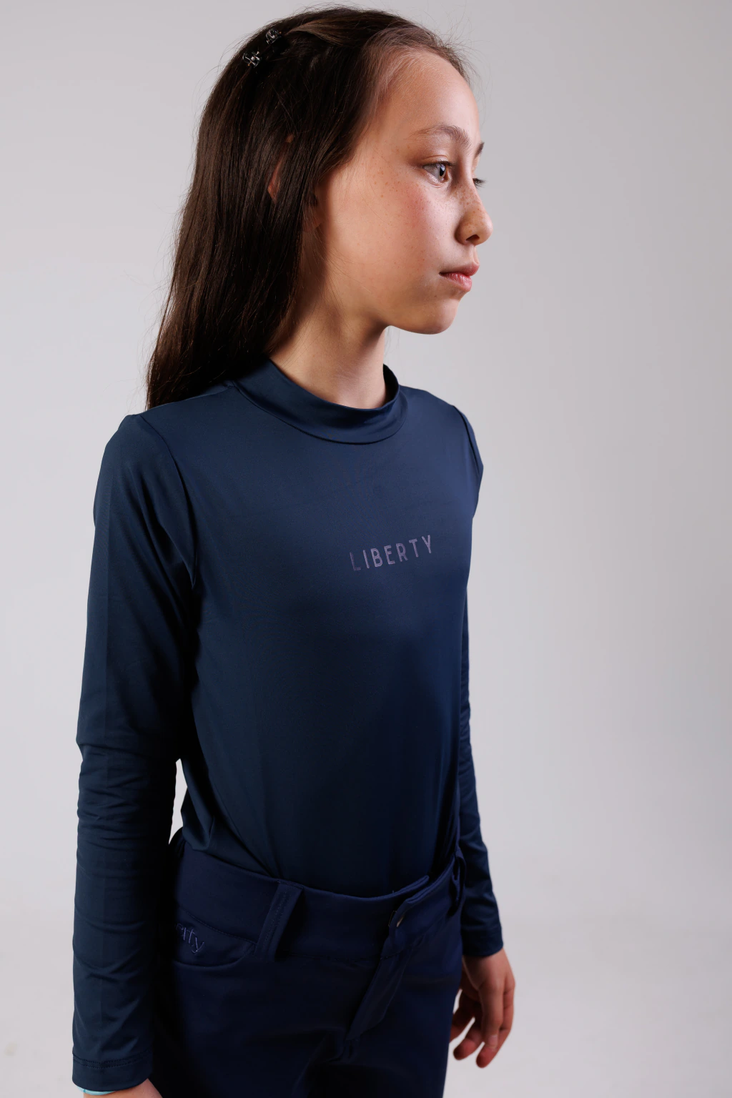 Camiseta Infantil Treino Hipismo UV Manga Longa - Imagem 4