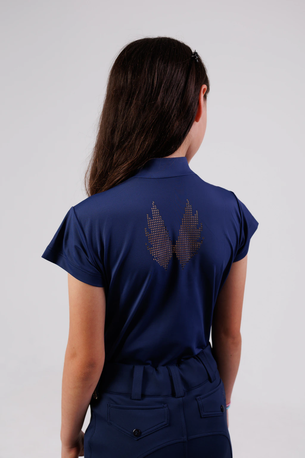 Blusa Treino Infantil Hipismo Fly - Imagem 13